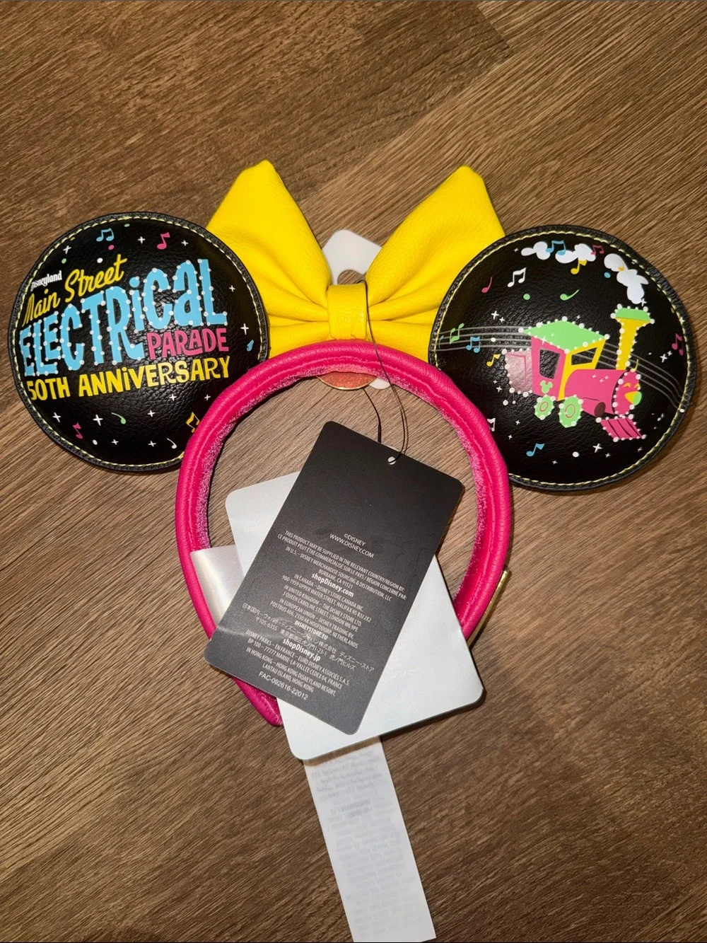 NWT Disneyland Main Street Electrical Parade 50th Anniversary Loungefly Ears